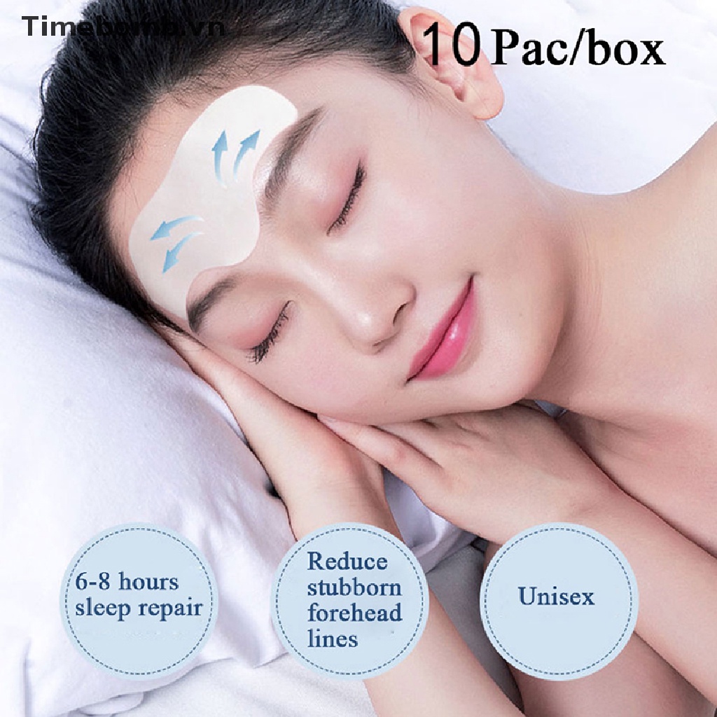Hộp 10 Miếng Dán Trán Dưỡng Ẩm Cải Thiện Nếp Nhăn