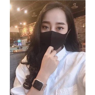 Khẩu trang vải su mềm thun co giãn khổ rộng