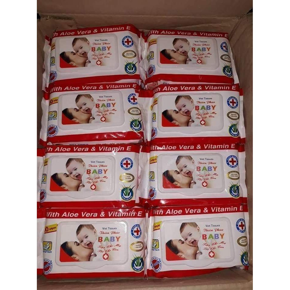 Giấy ướt baby ( Sét 3 bịch )