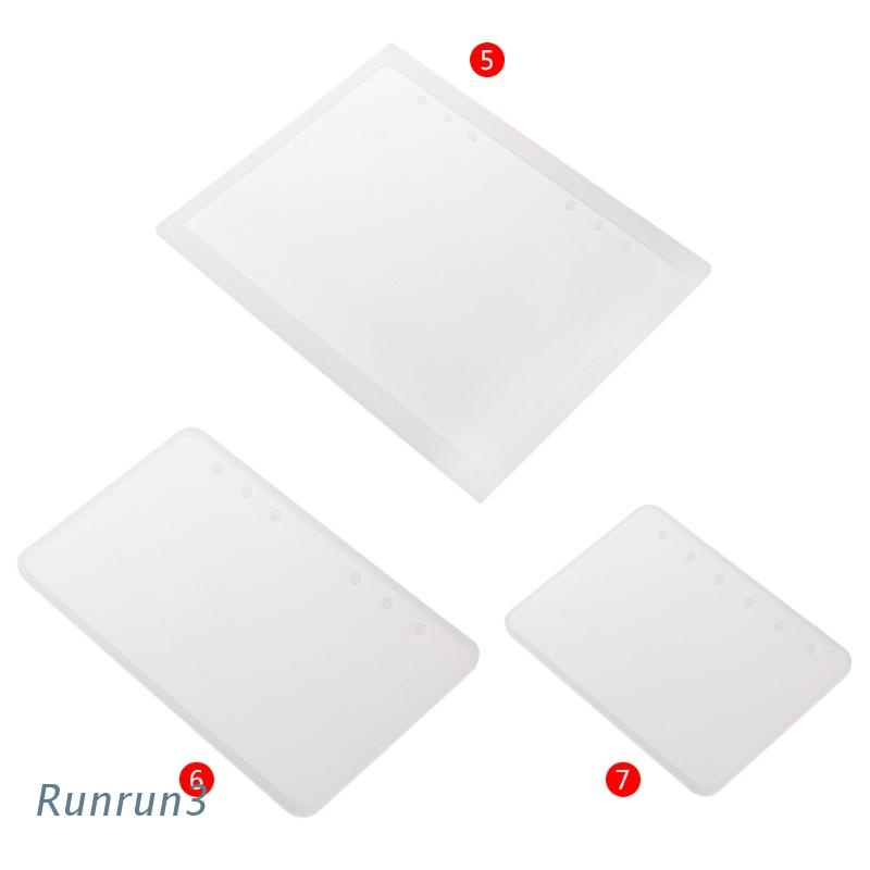 Khuôn silicone làm đồ trang sức hình quyển sách A5A6A7 DIY