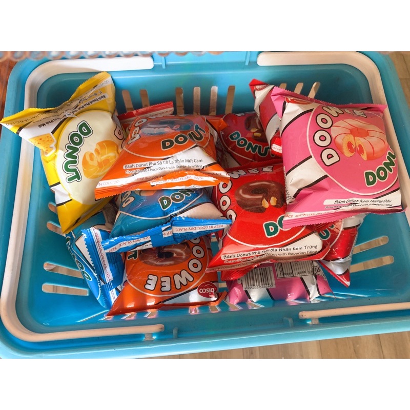 1 cái donut vị ngẫu nhiên ngon ngon