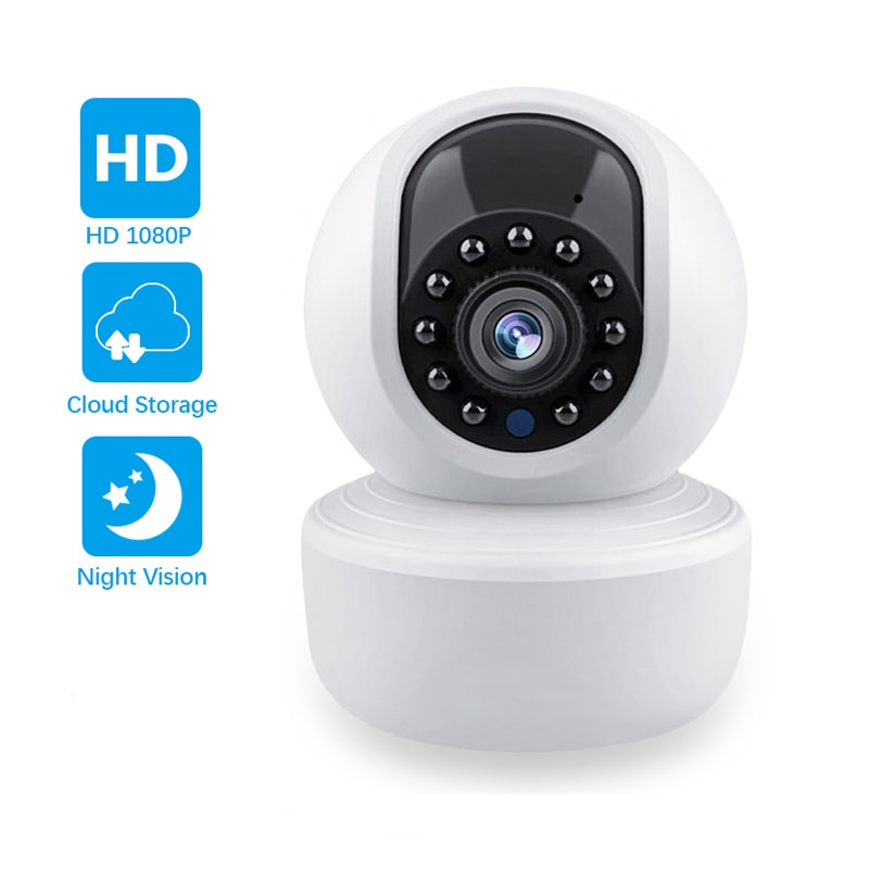 Camera Ip Wifi Không Dây 1080p 2mp Ptz Cho Cctv Home