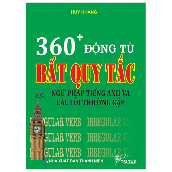 Sách 360+ Động Từ Bất Quy Tắc & Ngữ Pháp Tiếng Anh Và Các Lỗi Thường Gặp