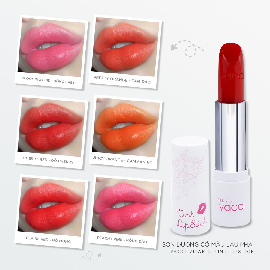 SON TINT VACCI ĐỤNG ĐẦU NHẸ