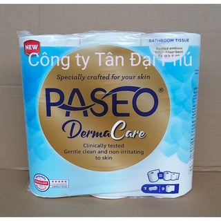 Giấy vệ sinh Paseo Derma Care 9 cuộn 3 lớp