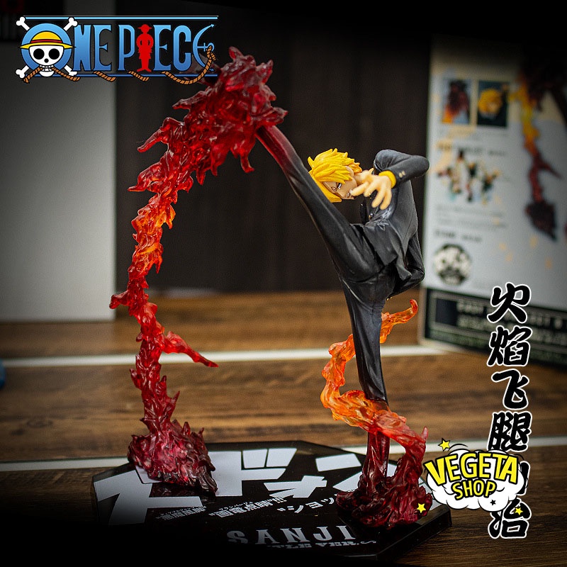 Mô hình One Piece - Mô hình nhân vật Luffy Ace Zoro Sanji hiệu ứng effect - Mô hình cực to nét đẹp rẻ - Cao 14~18cm