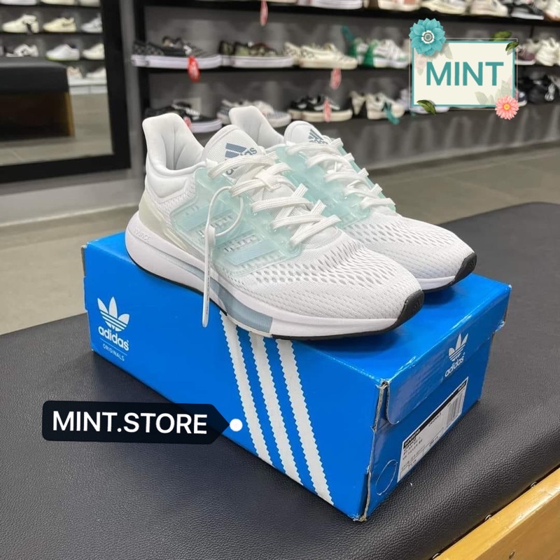 Giày thể thao sneaker EQ21 trắng xanh