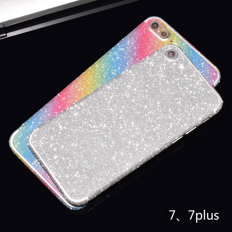 Miếng Dán Điện Thoại Họa Tiết Lấp Lánh Cho iPhone 7 / 8 7 plus / 8 plus