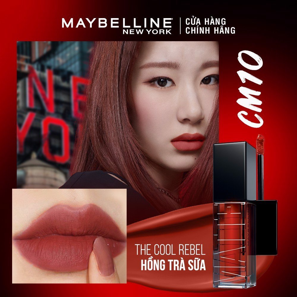 Son Kem Mịn Lì Như Nhung, Tạo Hiệu Ứng Đa Chiều Maybelline Cushion Mattes New York