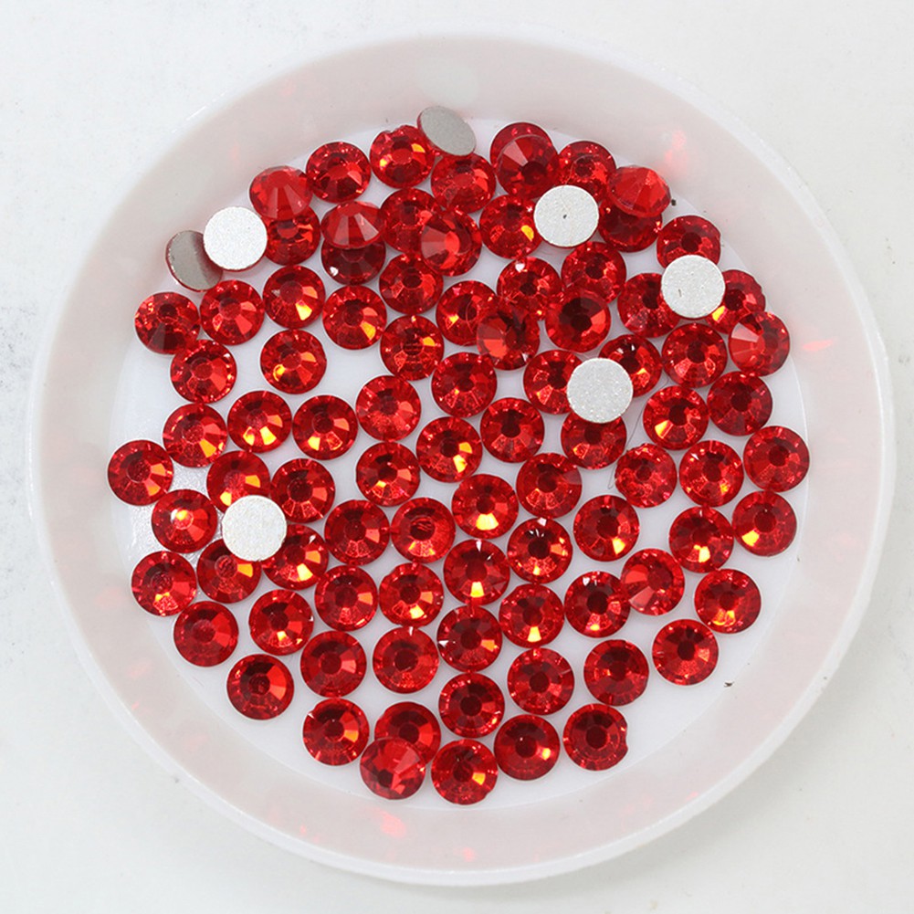 Hộp 12 ô đá và kim tuyến trang trí móng nghệ thuật 3D