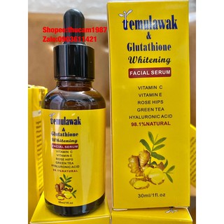 Serum Temulawak trắng da, chống lão hoá và sinh sản Collagen 30ml.