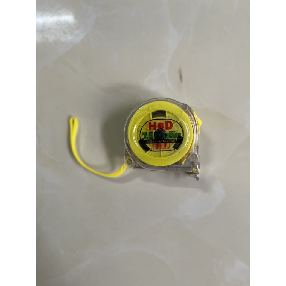 Thước Kéo 5m 7.5m Số To, Có Lỗ Bang
