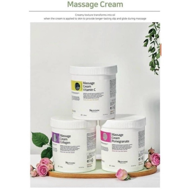 Kem massage mặt SKINDOM