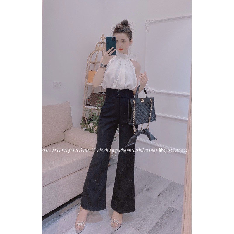 Quần tây loe nhẹ