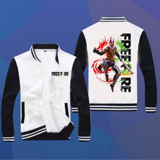 Hot- áo khoác free fire - áo khoác tay đen nk ff