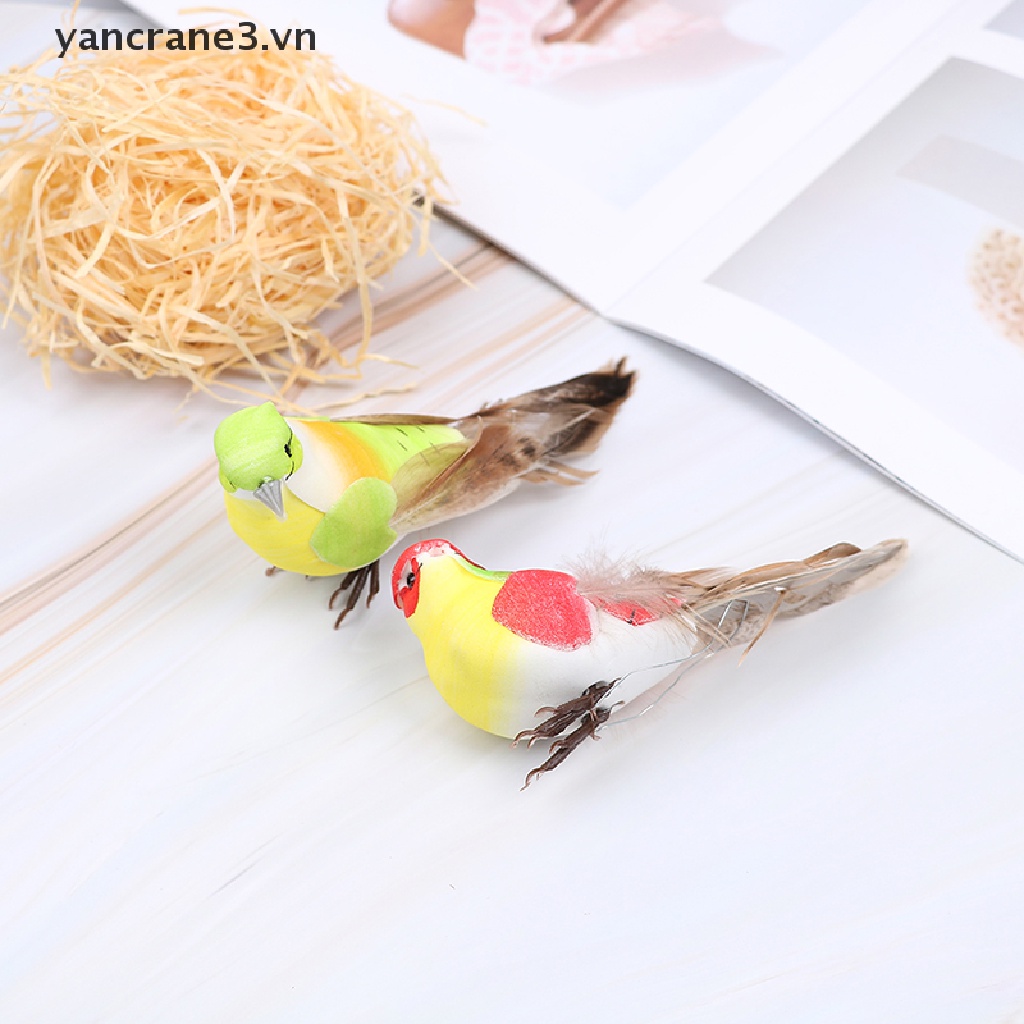 1 Tổ Chim Nhân Tạo mini Trang Trí Sân Vườn