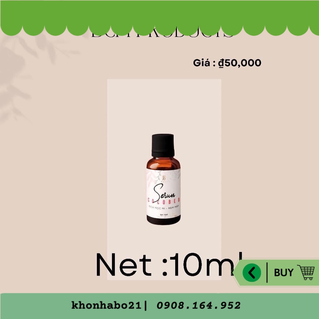 Serum Kích Mi Cocobell