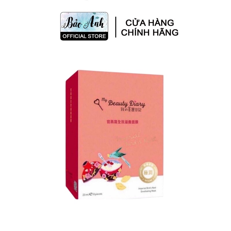 Hộp 8m mặt nạ My beauty diary tổ yến đó
