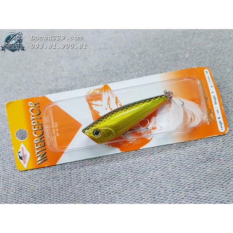 Mồi Popper Interceptor