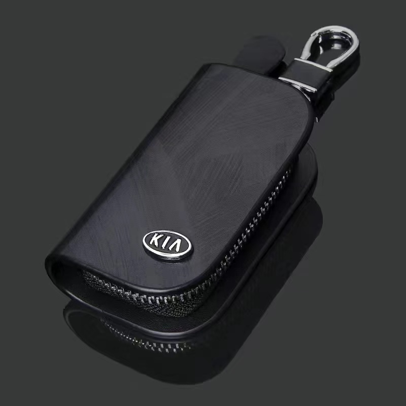 Ốp Bọc Chìa Khóa Điều Khiển Từ Xa Bằng Da Cho Xe Hơi Kia Rio K5 k3 K2 Picanto Rio Soren Sportage Sorento KX3 KX5 K3S