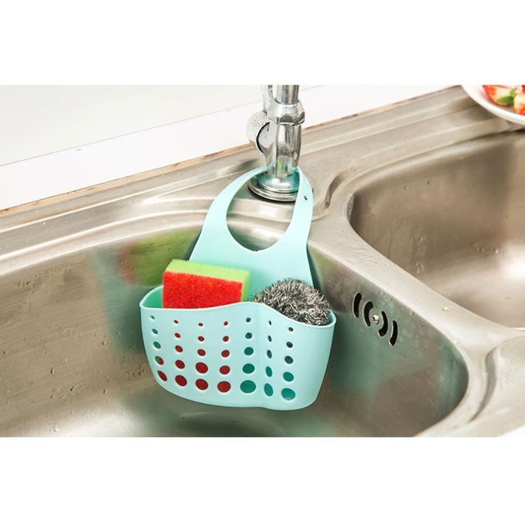 Giỏ nhựa treo bồn rửa chén Tiện Lợi