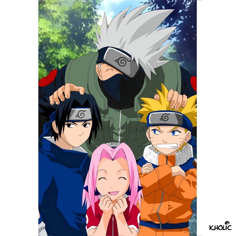 Naruto, xếp hình bằng gỗ, xếp hình 300/500/1000 miếng, xếp hình anime, đồ chơi