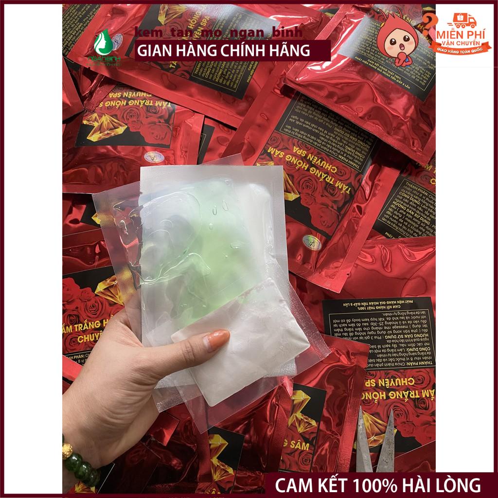 ( Chính hãng) Tắm trắng hồng sâm chuyên Spa từ thuốc bắc làm da trắng sáng hồng hào, tắm kích trắng