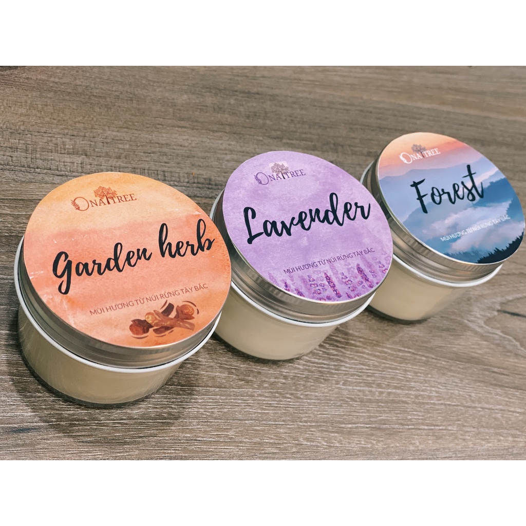 [ ĐẶC BIỆT] Nến Thơm Lavender Wild Herb Nến Thơm Đặc Biệt Hương Lavender Ngọt Ngào