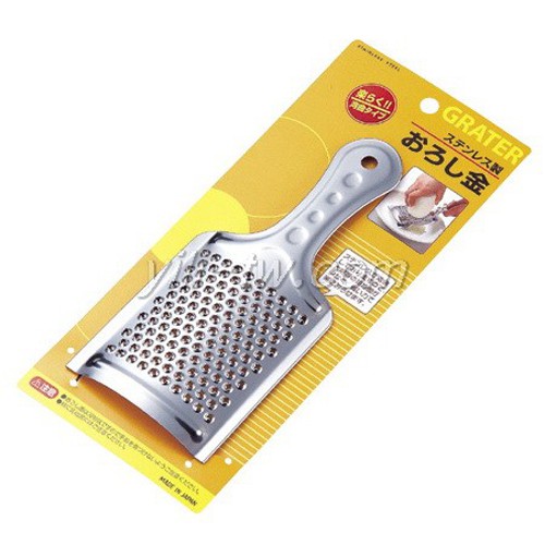 Bàn nạo inox mài nhỏ thực phẩm có tay cầm - Hàng Nội Địa Nhật, bàn mài giúp nghiền nhỏ rau củ, thực phẩm