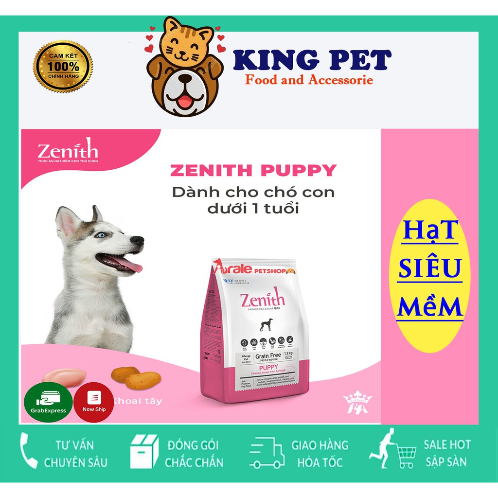 Hạt Mềm Cho Chó Con (< 1 tuổi) Zenith Puppy
