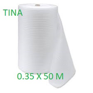 Cuộn bong bóng khí mi ni 0.35x50m _màng xốp hơi._xốp nổ