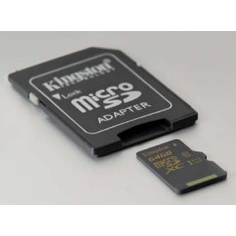 THẺ NHỚ MICROSD 4GB UHS-I U3 HỖ TRỢ 4K - CHUYÊN DỤNG CAMERA IP (ĐEN) + TẶNG KÈM ADAPTER
