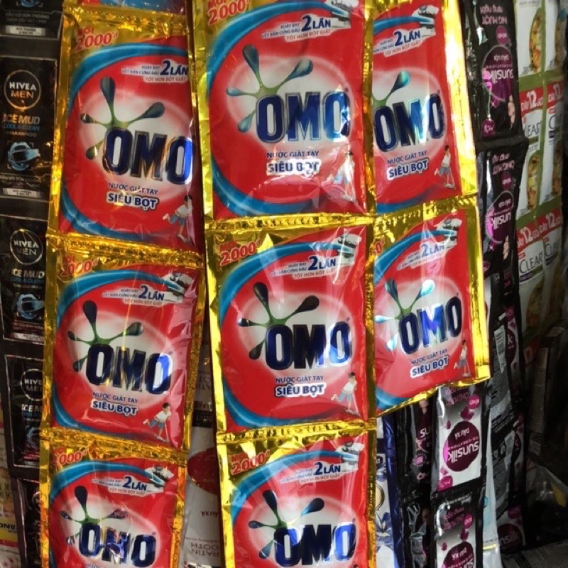 1 Thùng dây nước giặt omo (30 dây)