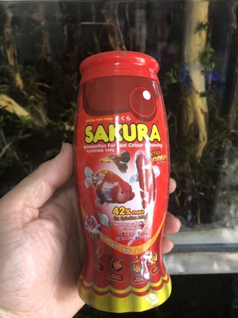 hh Thức ăn sakura cho cá cảnh