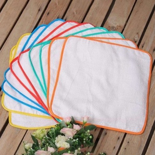 Set 10 Tấm Lót Chống Thấm Cho Bé -Chính Hãng Đô Rê Mon (100% Cotton-Giặt Máy Được)