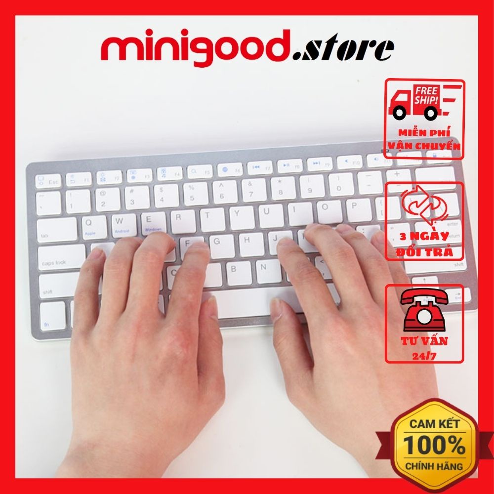 Bàn phím Bluetooth không dây MINIGOOD nhỏ tiện dụng