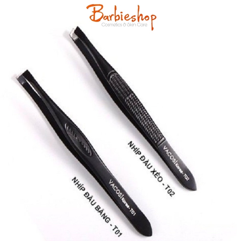 NHÍP VACOSI T01 + T02 SLANTED TWEEZERS