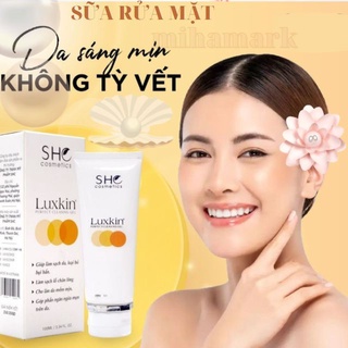 Sữa rửa mặt luxkin mật ong lên men ngăn ngừa mụn giúp da sạch căng bóng trắng hồng se khít lỗ chân lông trong 14 ngày