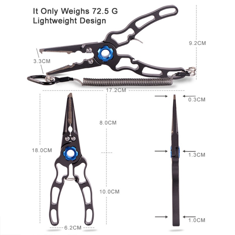 Kìm Gỡ Lưỡi Câu Cá Đa Năng Tiện Dụng