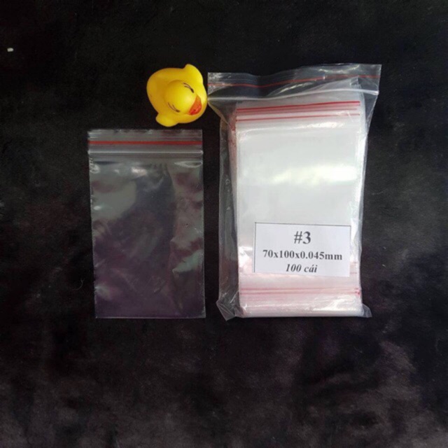 100g túi zip chỉ đỏ số 3 .Túi zip số 0 .túi zip số 2 . Túi zip 4*6cm . Túi zip 6*8cm . Túi zip 7*10cm