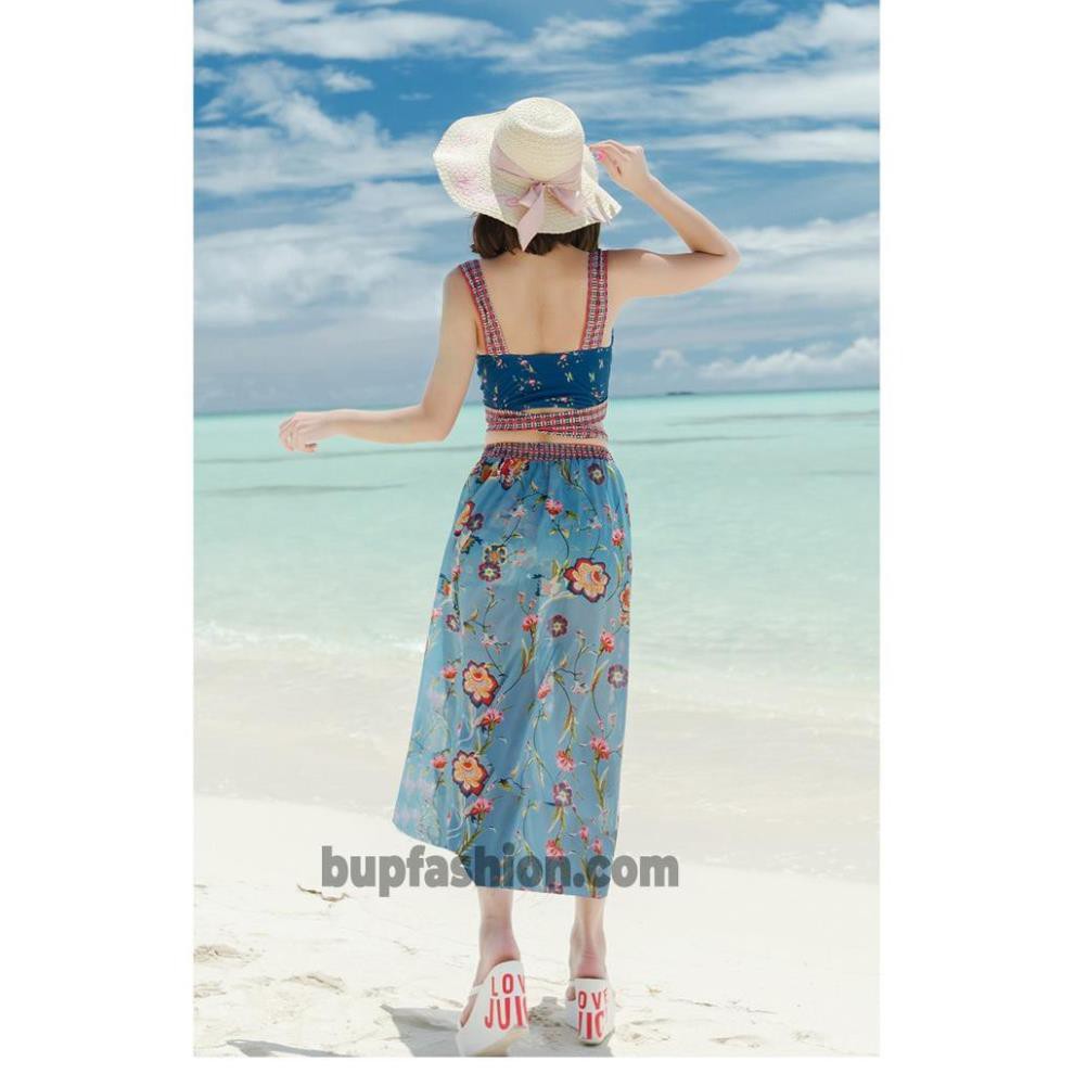 𝐂ự𝐜 𝐑ẻ XẢ 🚀 | Ảnh Thật | set bikini 3 mảnh kèm chân váy bg068 màu xanh . 2020 Sale 1 Xinh Chuẩn . ! ' ' ˇ