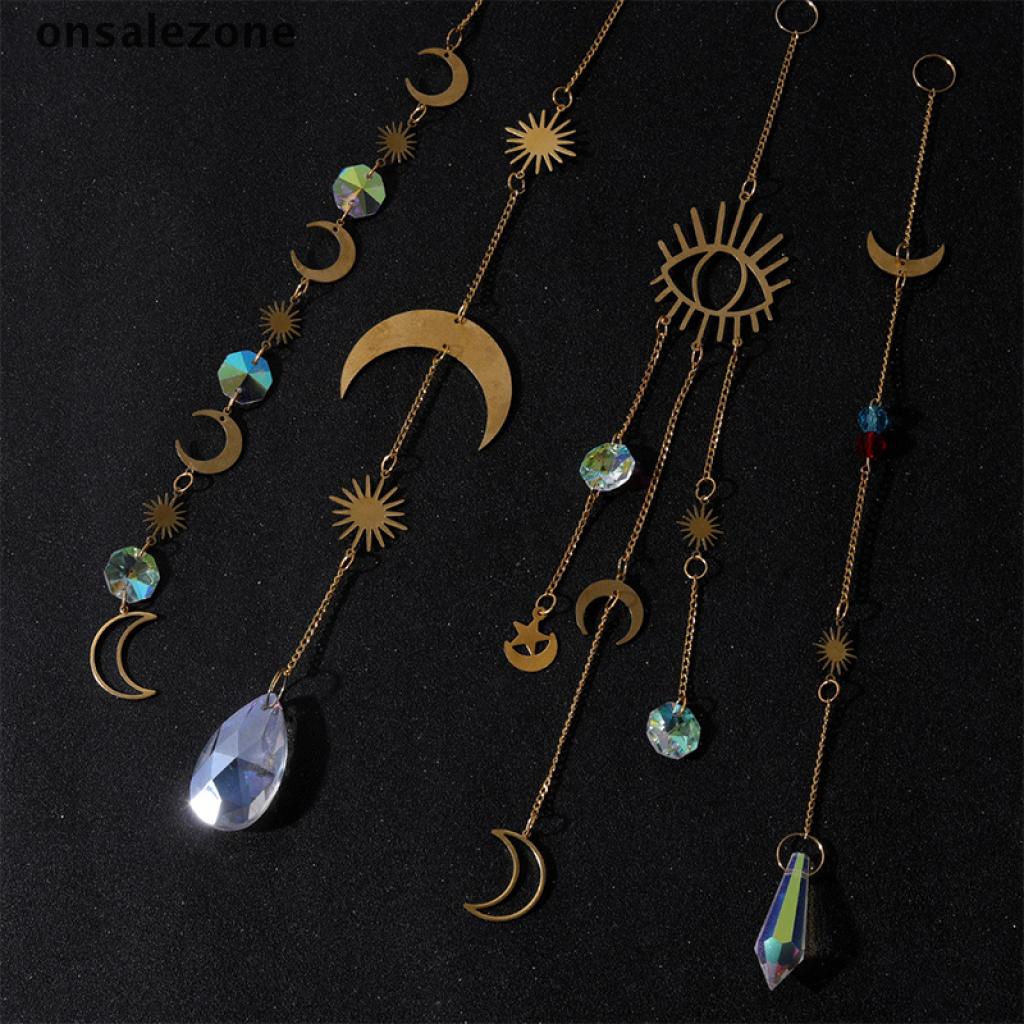 Bộ Dụng Cụ Làm Dreamcatcher Hình Mặt Trời / Mặt Trăng / Mặt Trời Đầy Màu Sắc Diy