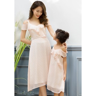 Đầm nữ hai dây họa tiết dido