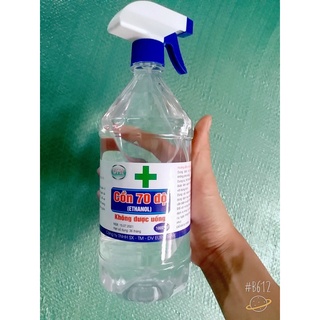 Cồn Rửa Tay Sát Khẩu 70 độ 1000ML