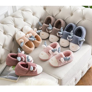 [Giày bông] Giày bông tuần lộc cực đáng yêu