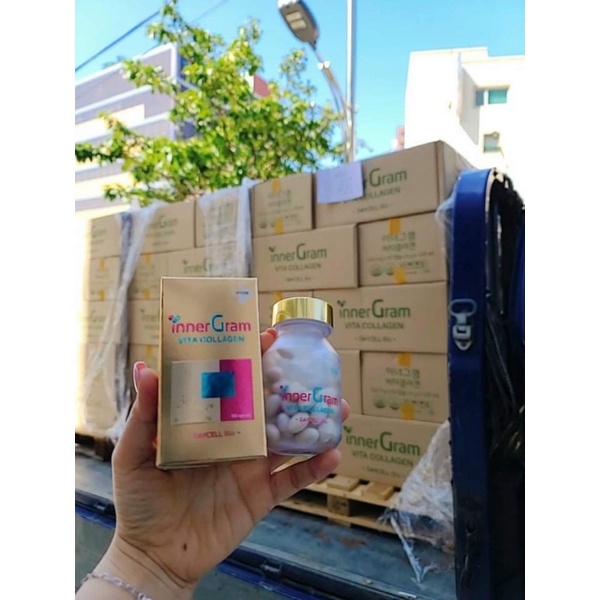 Viên uống cấp nước trắng da Inner Gram