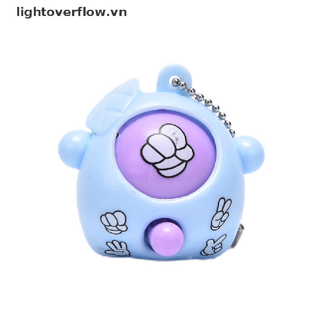 [lightoverflow] Kéo Bấm Ngón Tay Chơi Trò Chơi Rock Mini Tinh Tế