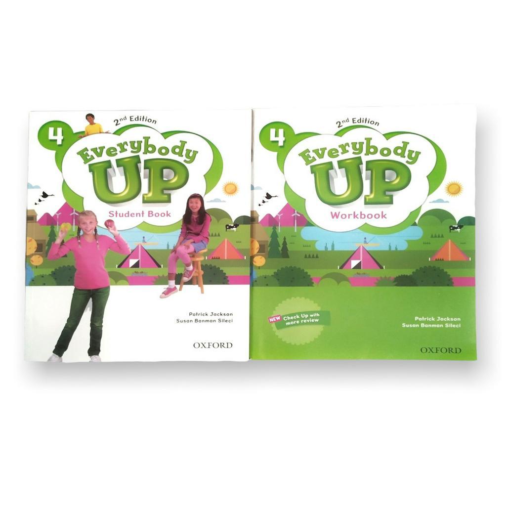 Sách - Everybody Up bản 2nd Edition - trọn bộ 2 cuốn (WB + SB) | BigBuy360 - bigbuy360.vn