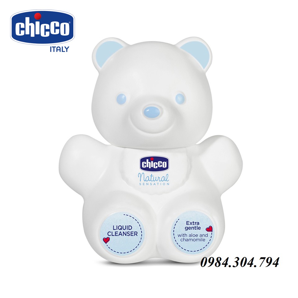 Sữa tắm dưỡng da Natural Sensation Teddy Chicco 0M+