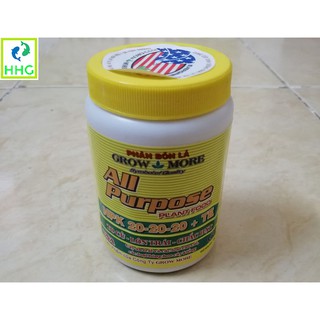Phân bón lá GROWMORE (USA) All Purpose Plant Food NPK 20-20-20 + TE: TO CỦ, LỚN TRÁI, CHẮC HẠT